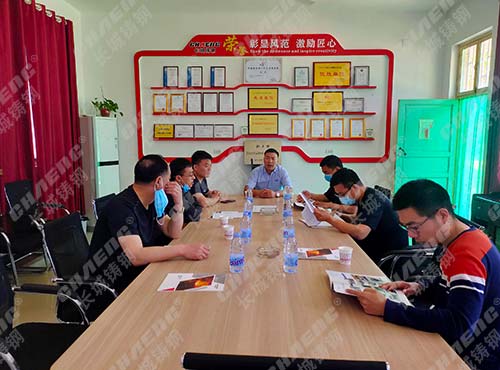 長城鑄鋼與客戶攜手同行，共創美好未來！