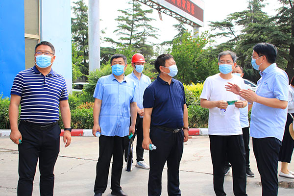 熱烈歡迎新鄉工信局各位領導蒞臨我司調研指導工作