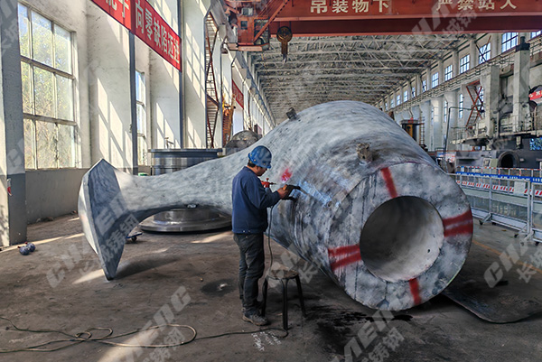 長城鑄鋼大型船用鑄鋼件艉柱CCS船檢